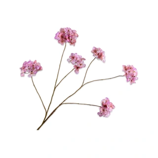 Kunstbloem Hortensia Roze - 121 cm