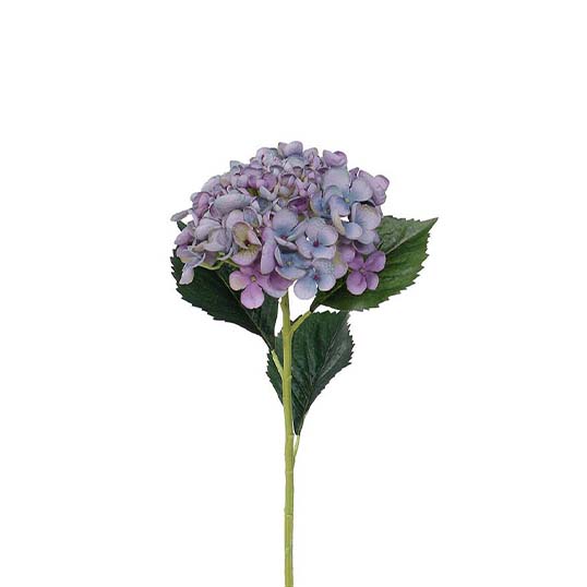 Kunst Hortensiatak Lavendel - 52 cm