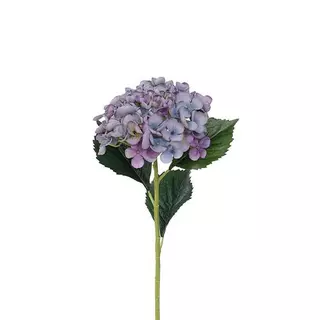 Kunst Hortensiatak Lavendel - 52 cm