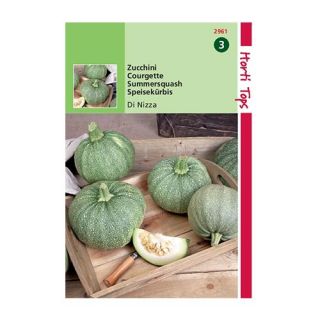 Horti Tops Courgette De Nice A Fruit Rond - afbeelding 2