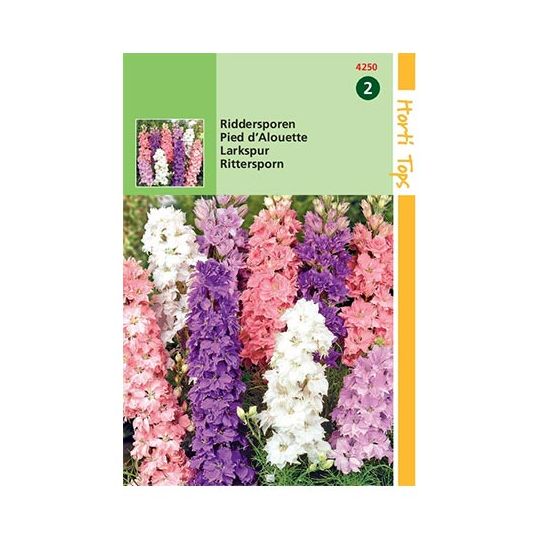 Horti Tops Delphinium Ajacis Hyacinthbloemig - afbeelding 1