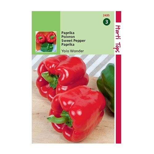 Horti Tops Paprika Yolo Wonder - afbeelding 1