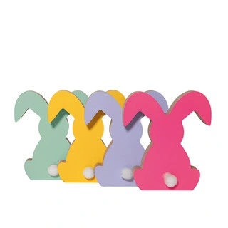 Houten Paashaasje Kleur - Assorti | Tuincentrum De Boet