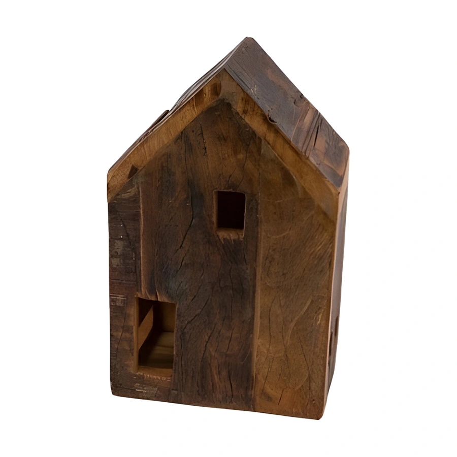 Gehlmann Houten Huisje - 20x12x32 cm