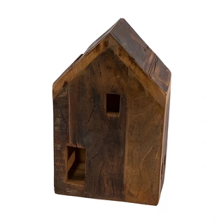 Gehlmann Houten Huisje - 20x12x32 cm