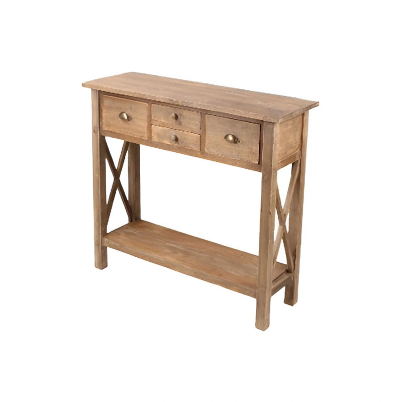 Houten Dressoir met Lades - 113x40x89 cm