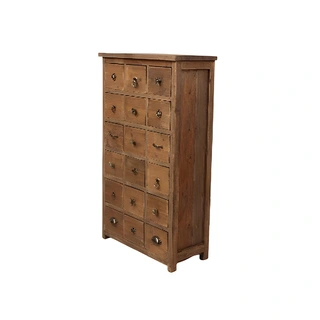 Houten Vakkenkast - 65x31x98 cm