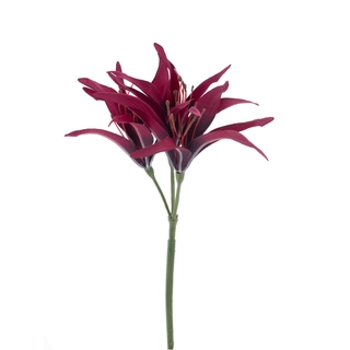 Kunstbloem Hoya Flers Rood - 79 cm