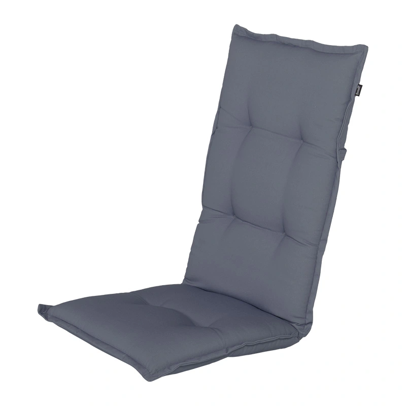 Hartman Tuinkussen Hoge Rug - Cuba Graphite Blue