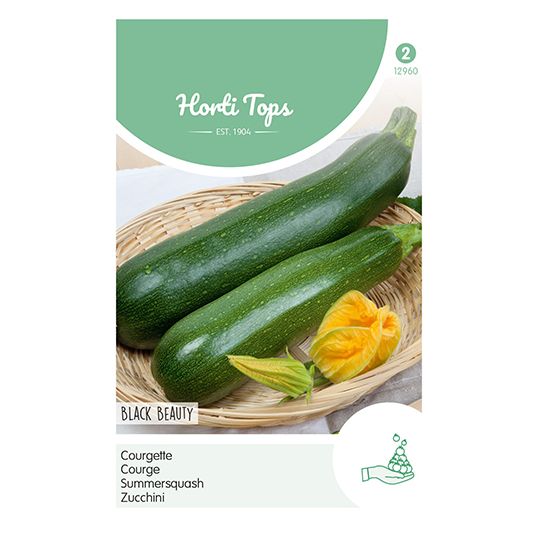 Horti Tops Courgette Black Beauty - afbeelding 1