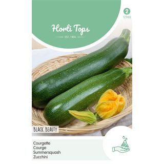 Horti Tops Courgette Black Beauty - afbeelding 1