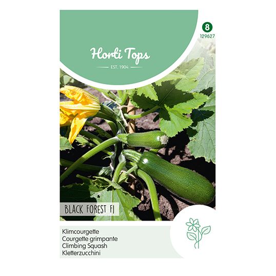 Horti Tops Courgette Black Forest F1 (klimmend) - afbeelding 1