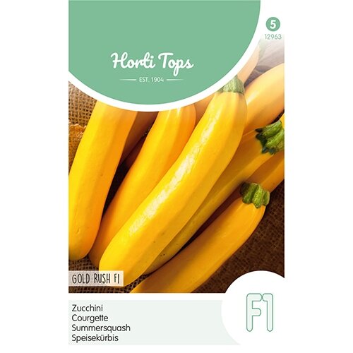 Horti Tops Courgette Gold Rush F1 - afbeelding 1