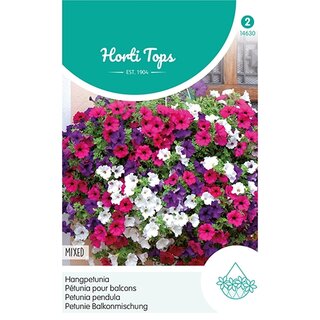 Horti Tops Petunia, Hangpetunia gemengd - afbeelding 1