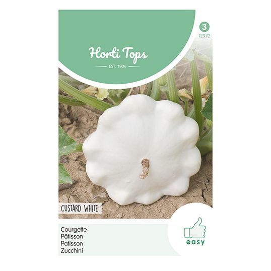 Horti Tops Courgette Custard White - afbeelding 1