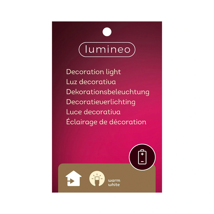 LED Huisje Magnesium Zacht Groen - 36,5 cm - afbeelding 3