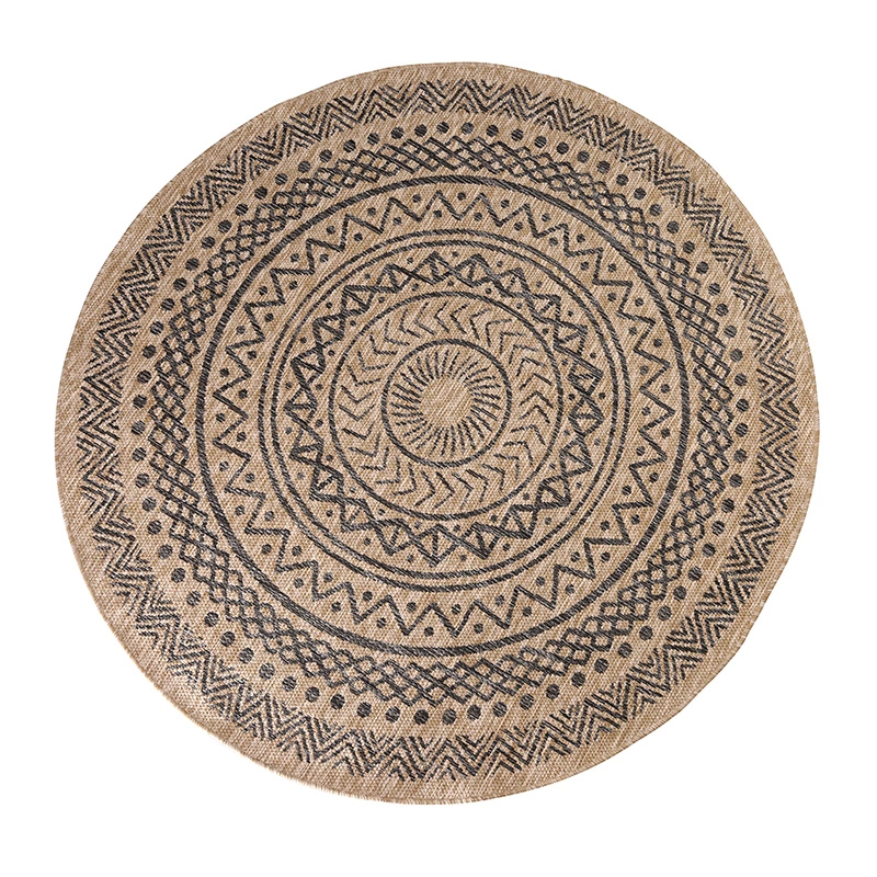 Human Comfort Outdoor Carpet Juto Brown - Ø200 cm - afbeelding 1