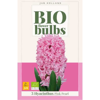Hyacinthus Pink Pearl Biologisch 3 st.
