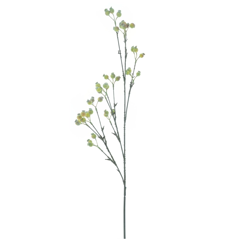Kunsttak Ilex Berry Spray Abrest Groen - 87 cm