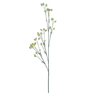 Kunsttak Ilex Berry Spray Abrest Groen - 87 cm