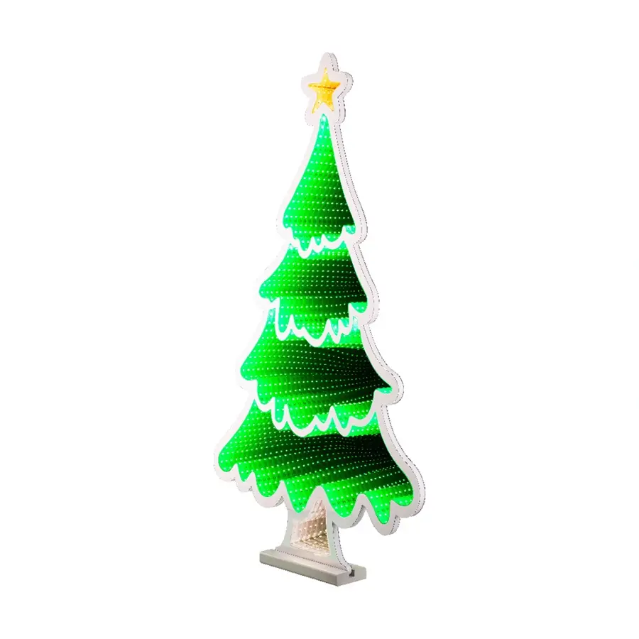 LED Infinity Lights Kerstboom - 27,2x5x40 cm - afbeelding 1