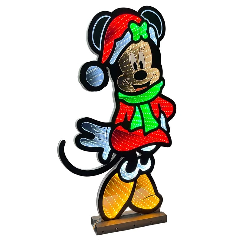 LED Infinity Lights Minnie Scarf Christmas - 40x1,3x22,5 cm