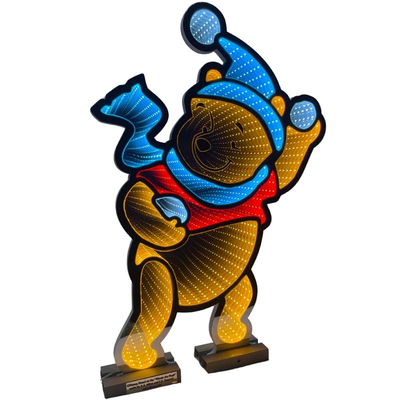 LED Infinity Lights Winnie The Pooh - 61x1,3x43 cm