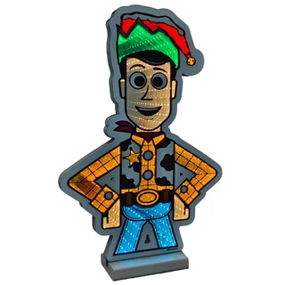 LED Infinity Lights Woody - 27x1,3x40 cm