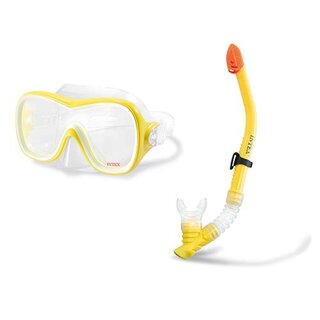 Intex Snorkelset Geel 14+