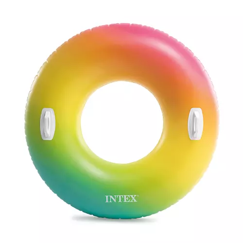 niet voldoende galblaas Seminarie Intex Zwemband Rainbow Ombre - Ø122 cm | Tuincentrum De Boet