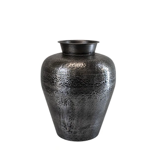 Vase alumunium Round Iron S - 30x43 cm