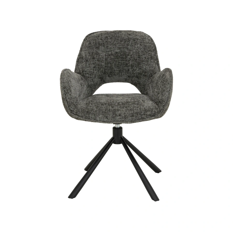 Tower Living Isola Eetkamerstoel - Charcoal - afbeelding 2
