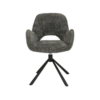 Tower Living Isola Eetkamerstoel - Charcoal - afbeelding 2