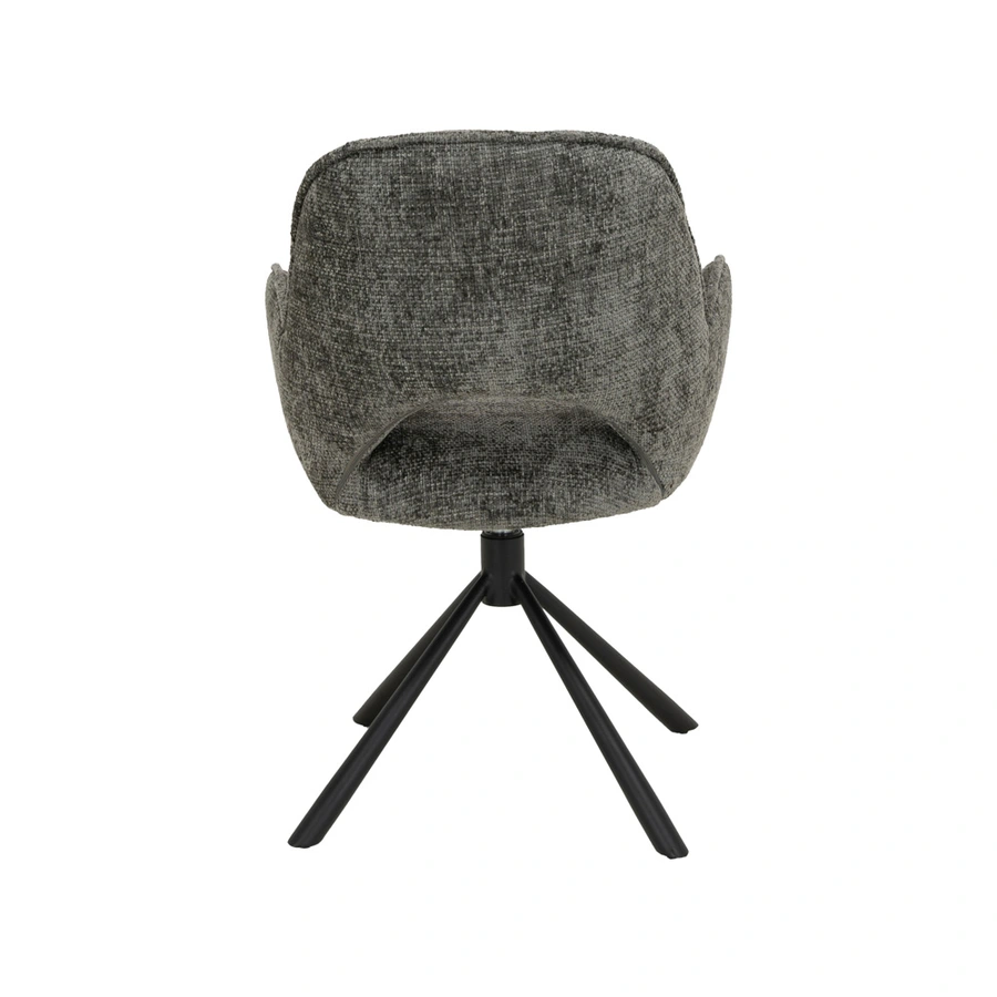 Tower Living Isola Eetkamerstoel - Charcoal - afbeelding 4