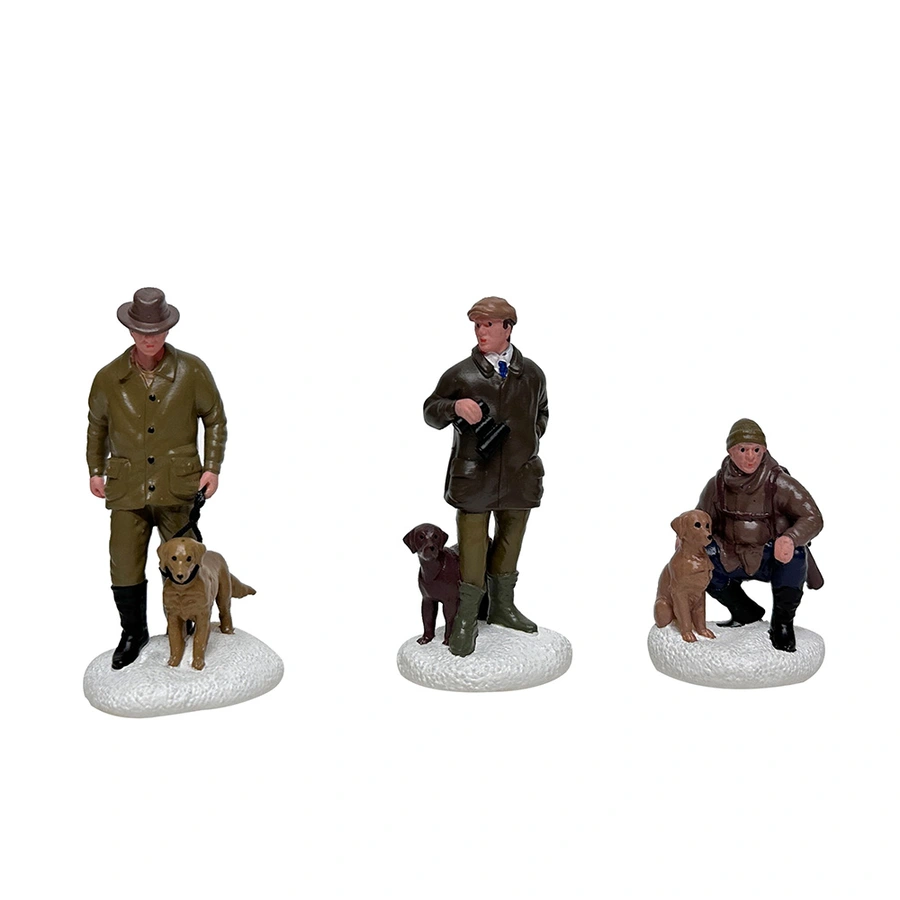 Santaville Jagers met Honden - 3 st.