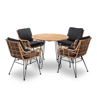 Your Own Living Jara Dining Tuinstoel - Bamboo - afbeelding 4