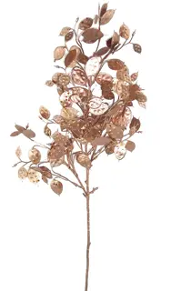 Kunsttak Judaspenning Ant.Goud - 63 cm