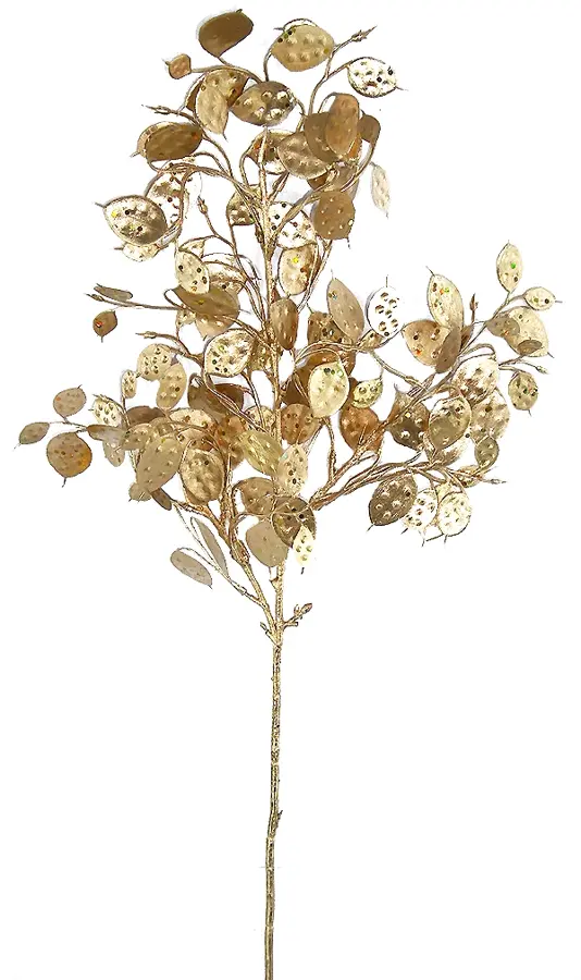 Kunsttak Judaspenning Goud - 63 cm