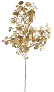 Kunsttak Judaspenning Goud - 63 cm