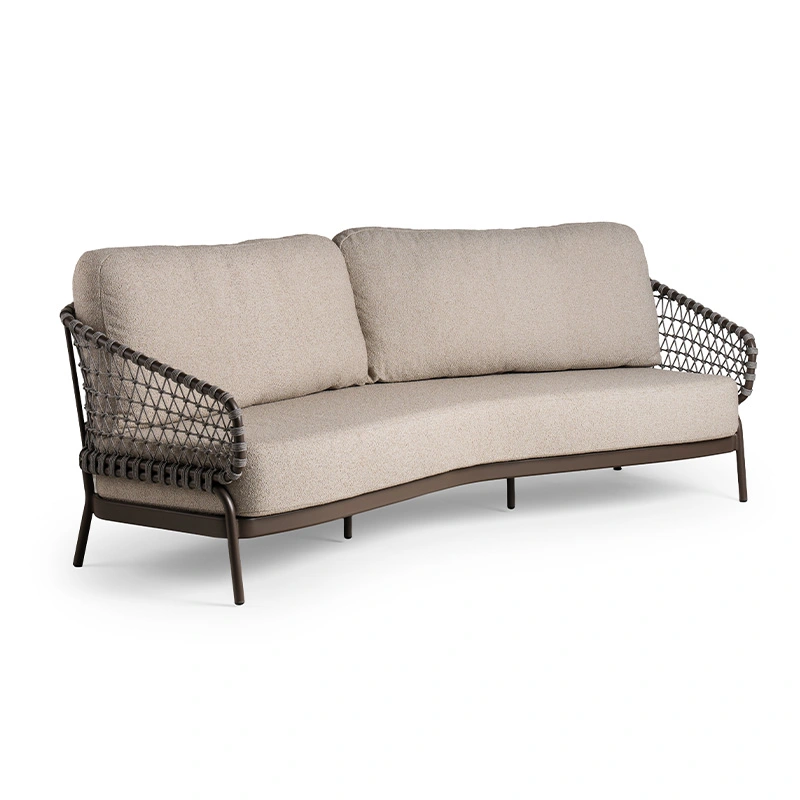 Tierra Outdoor Juno Loungebank - Chocolat - afbeelding 1