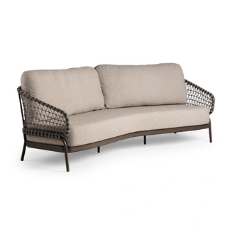 Tierra Outdoor Juno Loungebank - Chocolat - afbeelding 1