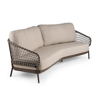 Tierra Outdoor Juno Loungebank - Chocolat - afbeelding 2