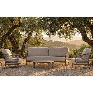 Tierra Outdoor Juno Loungebank - Chocolat - afbeelding 5