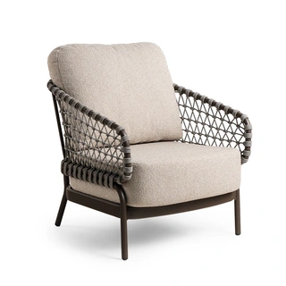 Tierra Outdoor Juno Loungestoel - Chocolat - afbeelding 1