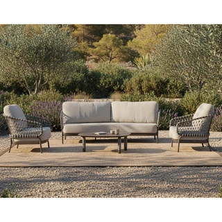 Tierra Outdoor Juno Loungestoel - Chocolat - afbeelding 4