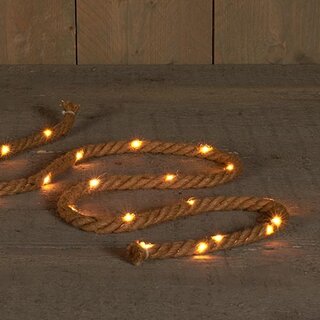 Jute Touw met LED Verlichting - 1,5 m