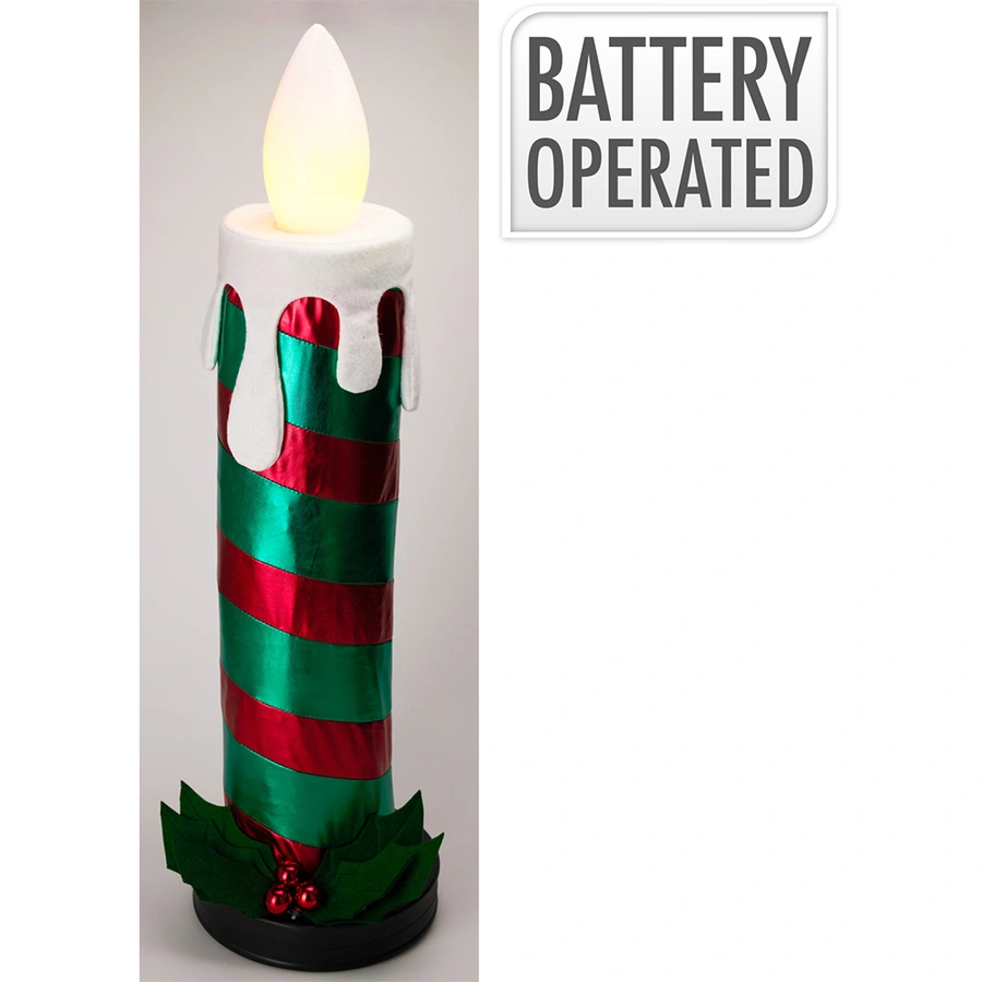 Kaars Inklapbaar 90 cm - Groen