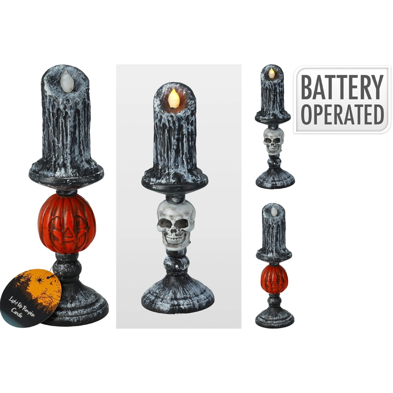 LED kaars Halloween assorti