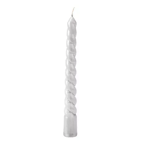 Dinerkaars Wax 10 cm - Zilver