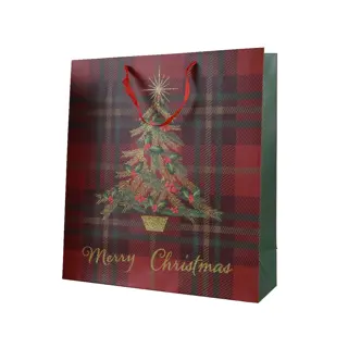 Kerst Giftbag Kerstboom - 12x30x42 cm